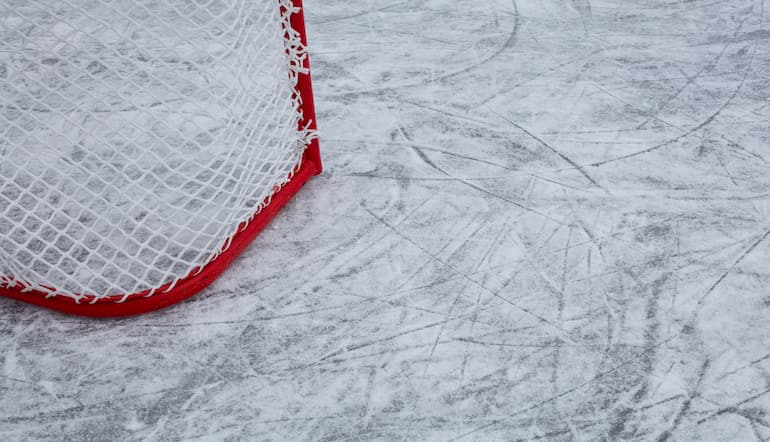 ishockey på isen