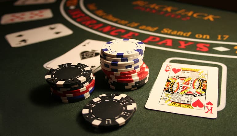 blackjack bord