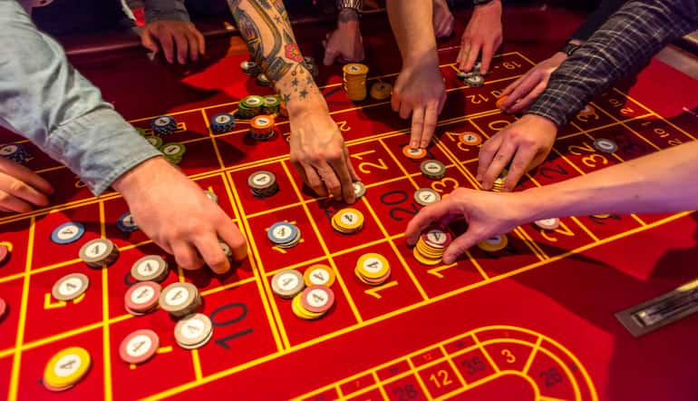 roulette indsatser