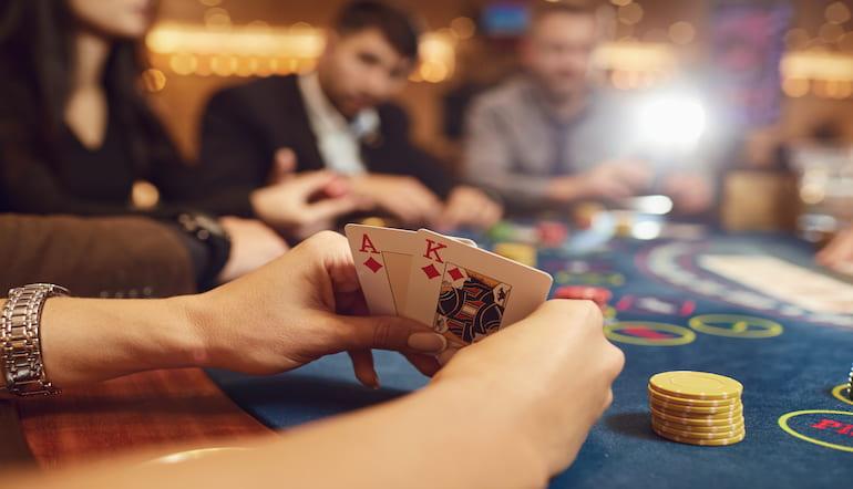 en hånd i poker