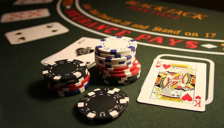 blackjack bord